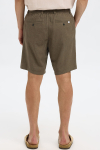 Selected Regular Brody Linen Shorts Forest Night