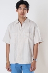 Jack & Jones Camp Linen Resort Hemd SS Pelican