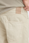 Solid Ryan Denim Shorts Oatmeal