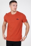 Superdry Vintage Embroidery T-Hemd Sierra Orange Marl