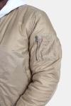 Urban Classics Bomber Jacke Beige