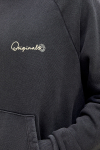 Jack & Jones Acapulco Typo Loose Fit Hoodie Black