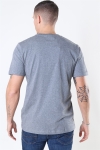 Selected Norman 180 SS O-Neck T-Hemd Medium Grey Melange