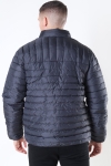 Only & Sons Paul Quilted Highneck Jacke Grey Pinstripe