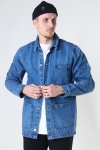 Denim project Organic Chino Denim Jacket 129 LIGHT WASH