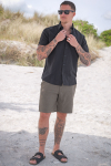 Selected Regular Sun Linen Hemd SS Black