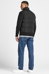 Jack & Jones JPRBLAROCCO QUILTED KNIT JKT SN Black