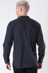 Jack & Jones JJEBAND HEATHER  Hemd L/S STS Dark Grey Melange SLIM FIT