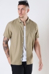 Solid Allan SS Linen Hemd Sand