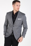 Selected Slim-MyloLogan Blazer Dark Grey StructUhre