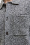 Jack & Jones Finn Knit Button Cardigan Medium Grey Melange