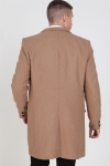 Only & Sons Julian Solid Wool Wollmantel Camel