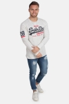 Superdry Vintage Logo Due L/S T-Hemd Urban Ice Grit