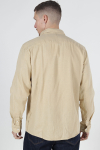 Solid Enea Allan Linen Hemd LS Curds & Whey