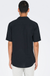 ONLY & SONS Caiden SS Resort Linen Black