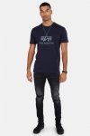 Alpha Industries Basic T-Hemd Rep. Blue