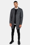 Jack and Jones JPRMorten Wollmantel STS Grey Melange