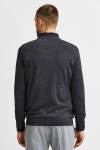 Selected SLHTOWN MERINO COOLMAX KNIT CREW B NOOS Medium Grey Melange