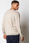 Clean Cut Copenhagen Claude crewneck knit Ecru Melange