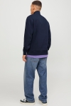 Jack & Jones Vesterbro Sweat Half Zip Sky Captain