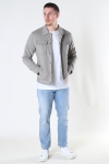 Jack & Jones JPRBLADEXTER SWEAT TRUCKER JACKET Elephant Skin SLIM FIT