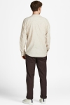 Jack & Jones JPRBLASUMMER HALF PLACKET Hemd L/S SN Curds & Whey