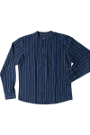 Clean Cut Copenhagen Ran Mao Hemd L/S Navy Stripe