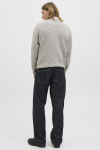 Jack & Jones Soho Ollie Knit Crew Neck Light Grey Melange