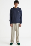 Woodbird Kurt Knit Crew Navy