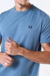 Fred Perry Ringer T-Hemd Blue Estate