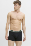 Jack & Jones Solid Trunks 5 Pack Plum Perfect Black - Duffle bag - Black - Black