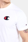 Champion Logo Crew Neck T-Hemd White