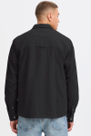 Solid Roux Hemd True Black