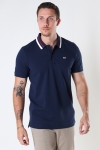 TJM CLASSICS TIPPED STRETCH POLO Twilight Navy