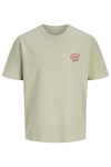 Jack & Jones Greetings Relaxed Fit Tee Desert Sage