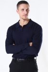 Jeff Acheletta Polo Stricken Navy