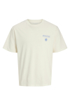Jack & Jones Myk Relaxed Fit Tee Egret