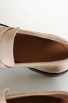 Selected Blake Suede Penny Loafer Sand