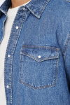 ONLY & SONS  Bane Regular Fit Denim Hemd Medium Blue Denim