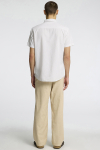 Selected Regular New Linen Hemd SS Pure Cashmere Thin Stripe
