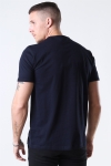 Fred Perry Ringer T-Hemd Navy