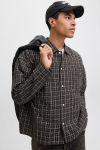 Jack & Jones Austin Loose Fit Check Hemd Chocolate Torte