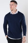 Jack & Jones EMIL KNIT CREW NECK Navy Blazer