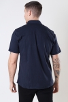 Clean Cut Copenhagen Hudson SOLID Stretch Hemd S/S Navy