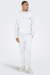 ONLY & SONS Ceres Chill Oversize Hoodie Sweatt Super Light Grey Melange