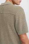 Solid Petri Knit Pullover Vetiver
