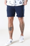 Woodbird Steffen Twill Shorts Midnight Blue