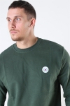 Woodbird Our Braxy Patch Crew Sweatshirt Army