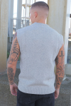 Jack & Jones Soho Ollie Knit Vest Light Grey Melange