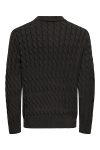 ONLY & SONS Kicker Cabel Polo Knit Demitasse
